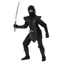 Fekete ninja jelmez, 140 cm-es méret