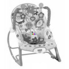 Fisher-Price - Rzsaszn nagy 3 az 1-ben babafotel