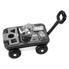 Fisher-Price - Tanul kutyusos kocsi