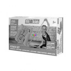 Fit4Kids - Fitnesz szett - Ugrktl s elasztikus szalag