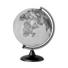 Földgömb - A Föld országai, műanyag talpas, 25 cm
