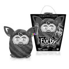 Furby Boom interaktv plssfigura - rzsaszn-lila-narancssrga