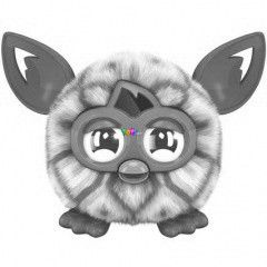 Furby Furblings mini interaktv plssfigura - kk-fehr