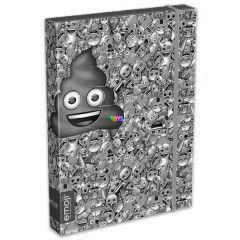 Fzetbox - Emoji barna kupac, A5-s