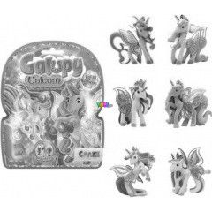 Galupy - Meglepets unikornis figura Swarovski kristlyokkal