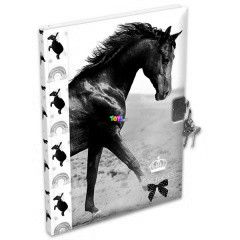 GEO Horse Rainbow szivacsos emlkknyv - A5-s