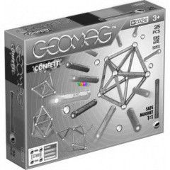 Geomag - Confetti, 35 darabos szett