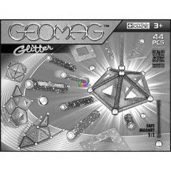 Geomag Glitter - Csillmos kszlet, paneles, 44 db