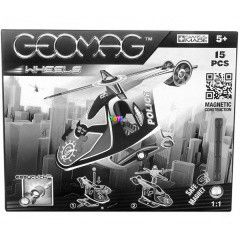 Geomag - Kerekes rendr helikopter, 15 db