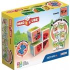 Geomag MagiCube - Mgneses ptkocka szett - Rovarok