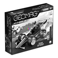 Geomag Wheels - Team Speed, 25 db-os, piros