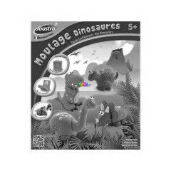 Gipszkint kszlet - dinoszauruszok