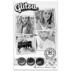 Glitza csillmtetovls - Pillangk szett, 80 mintval