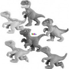 Goo Jit Zu - Jurassic World nyjthat mini akcifigura szett - 6 db-os