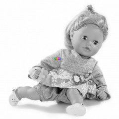 Gtz baba - Cosy Aquini, Netlace & Flowers - 33 cm, szke