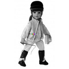 Gtz baba - Hannah lovagol - 50 cm