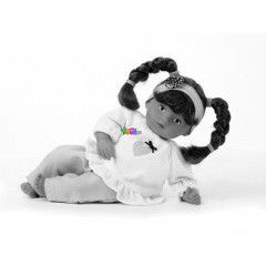 Gtz baba - Mini Muffin, 20 cm - barna