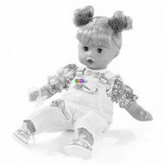Gtz baba - Muffin, Dzsungel, 33 cm, szke