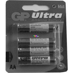 GP Ultra alkli elem AA - 4 db