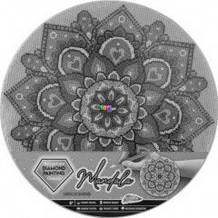 Grafix - Mandala gyémántkép kirakó - 30 cm