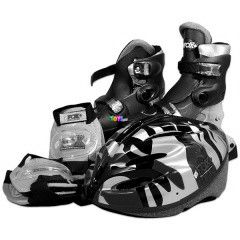 Gray Fox soros grkorcsolya, kiegsztkkel - 39-41-es mret, fekete