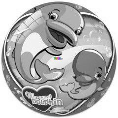 Gumilabda - Delfines, 23 cm