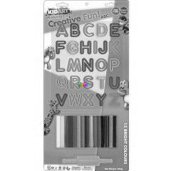 Kid Art - ABC modellez gyurma kszlet - 15 szn