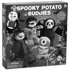 Gyurmakszlet - Halloween, ksrteties gyurmabbok