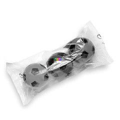 Habtenisz labda - foci mints, 3 db
