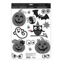 Halloween ablakdekorci