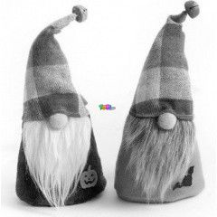 Halloween man dekorci, textil - 15 cm