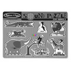 Hangos puzzle - Melissa and Doug - llatkert