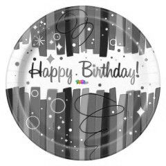 Happy Birthday feliratos paprtnyr - 8 darabos