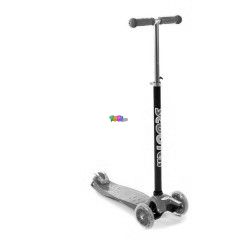 Hromkerek LED-es roller, rzsaszn-fekete