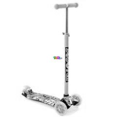 Hromkerek LED-es roller, srga