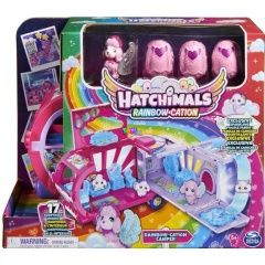 Hatchimals - Rainbowcation - Szivárványos lakóautó játékszett