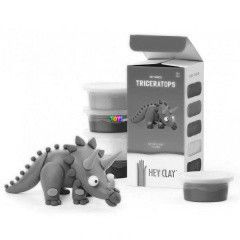 Hey Clay gyurma szett - Triceratops