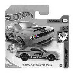Hot Wheels - 18 Dodge Challenger SRT Demon kisaut - citromsrga