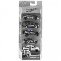 Hot Wheels - 5 darabos kisaut kszlet - Police Pursuit