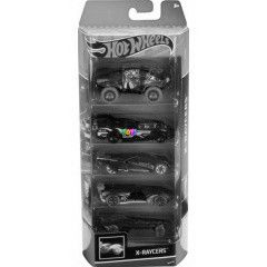 Hot Wheels - 5 db-os kisaut szett -X-Raycers