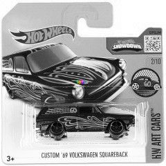 Hot Wheels - Art Cars - Custom 69 Volkswagen Squareback, vrs