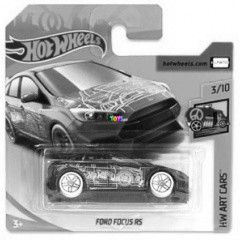 Hot Wheels Art Cars - Ford Focus RS kisaut
