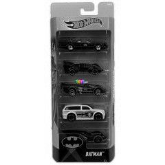 Hot Wheels - Batman, 5 db-os kszlet