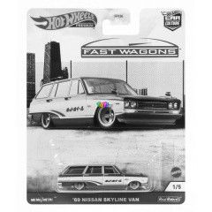Hot Wheels Car Culture - Fast Wagons - 69 Nissan Skyline Van