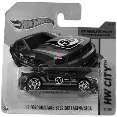 Hot Wheels City - 12 Ford Mustang Boss 302 Laguna Seca