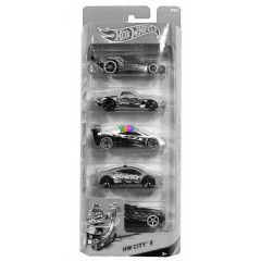 Hot Wheels City - 5 db-os kisaut kszlet - HW City