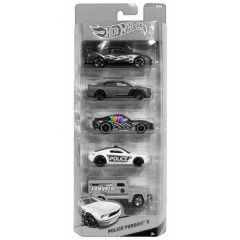 Hot Wheels City - 5 db-os kisaut kszlet - Police Pursuit