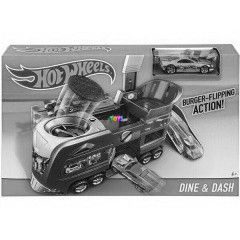 Hot Wheels City - Gyorsttermi hajsza plyaszett