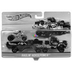 Hot Wheels City - Haulin Horsepower autszllt kamion quaddal