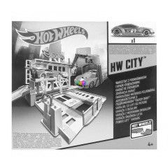 Hot Wheels City - Kzepes jtkszett - Parkolhz motoros felvonval